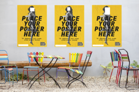 海报样机展示效果图