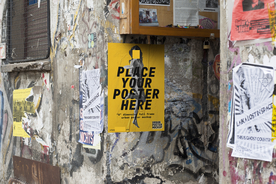 海报样机展示效果图