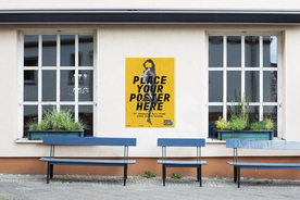 海报样机展示效果图