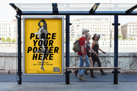海报样机展示效果图