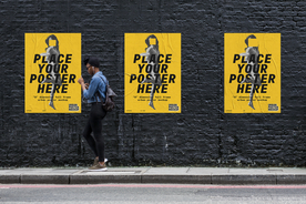 海报样机展示效果图