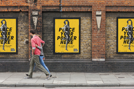 海报样机展示效果图