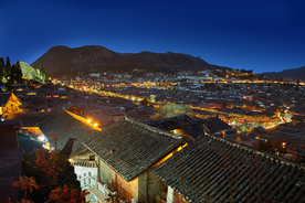 丽江夜景