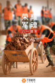 建军节 81建军节 海报设计