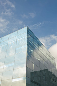 现代建筑 科幻建筑 玻璃幕墙