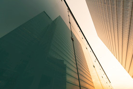 现代建筑 科幻建筑 玻璃幕墙