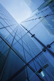 现代建筑 科幻建筑 玻璃幕墙