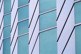 现代建筑 科幻建筑 玻璃幕墙