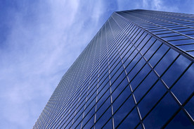 现代建筑 科幻建筑 玻璃幕墙