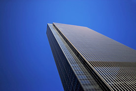 现代建筑 科幻建筑 玻璃幕墙