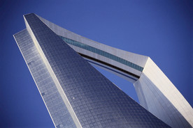 现代建筑 科幻建筑 玻璃幕墙