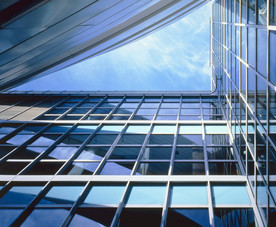 现代建筑 科幻建筑 玻璃幕墙