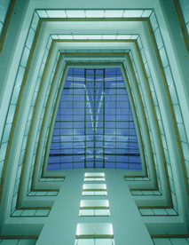 现代建筑 科幻建筑 玻璃幕墙