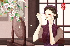 复古旗袍女装图片