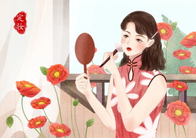 复古旗袍女装图片