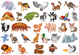 矢量动物素材