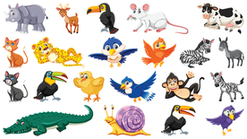 矢量动物素材