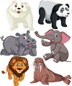 矢量动物素材