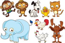 矢量动物素材