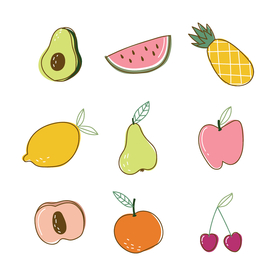 矢量果蔬素材