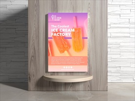 冰淇淋海报