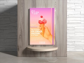 冰淇淋海报
