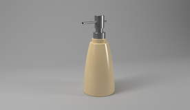 洗护用品包装立体样机背景素材