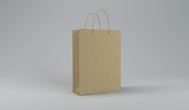 包装盒纸袋立体样机背景素材