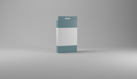 包装盒袋子立体样机背景素材