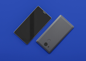 手机展示立体样机背景素材