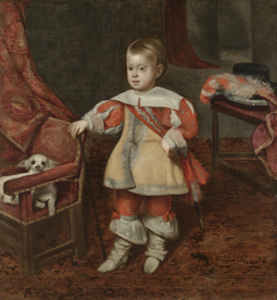 古典人物场景油画