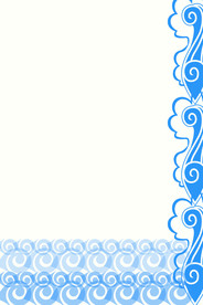 蓝色海报展板矢量背景