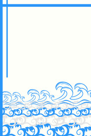 蓝色海报展板矢量背景