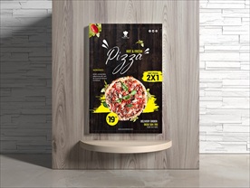 披萨海报