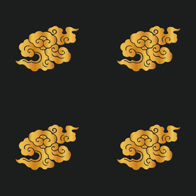 矢量古典祥云