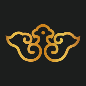 矢量中国风花纹