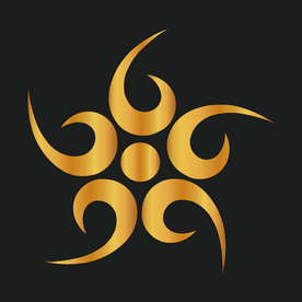 矢量中国风花纹