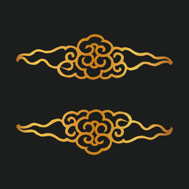 矢量云纹古典祥云