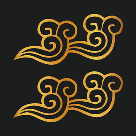 矢量云纹古典祥云