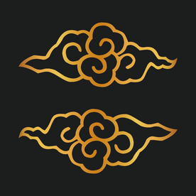 矢量云纹古典祥云