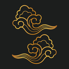 矢量云纹古典祥云