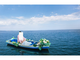 婚纱照水边抠图