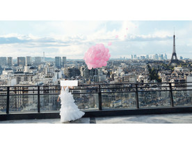 婚纱照城市背景