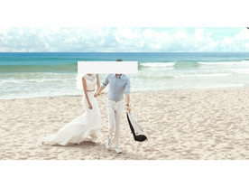 银杏湖水边抠图