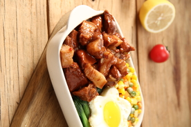 红烧肉盖饭