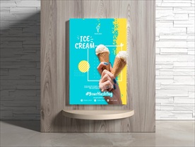 冰淇淋海报