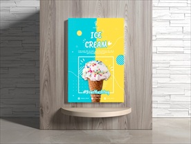 冰淇淋海报