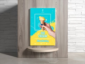 冰淇淋海报