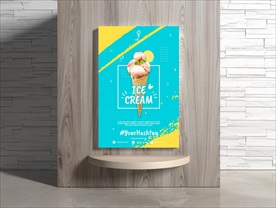 冰淇淋海报