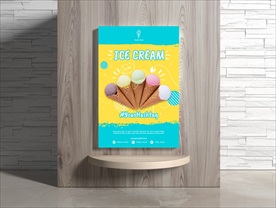 冰淇淋海报